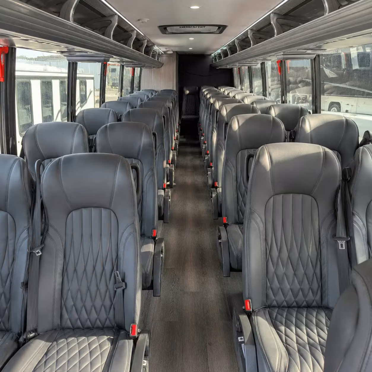 30 passenger minibus interior