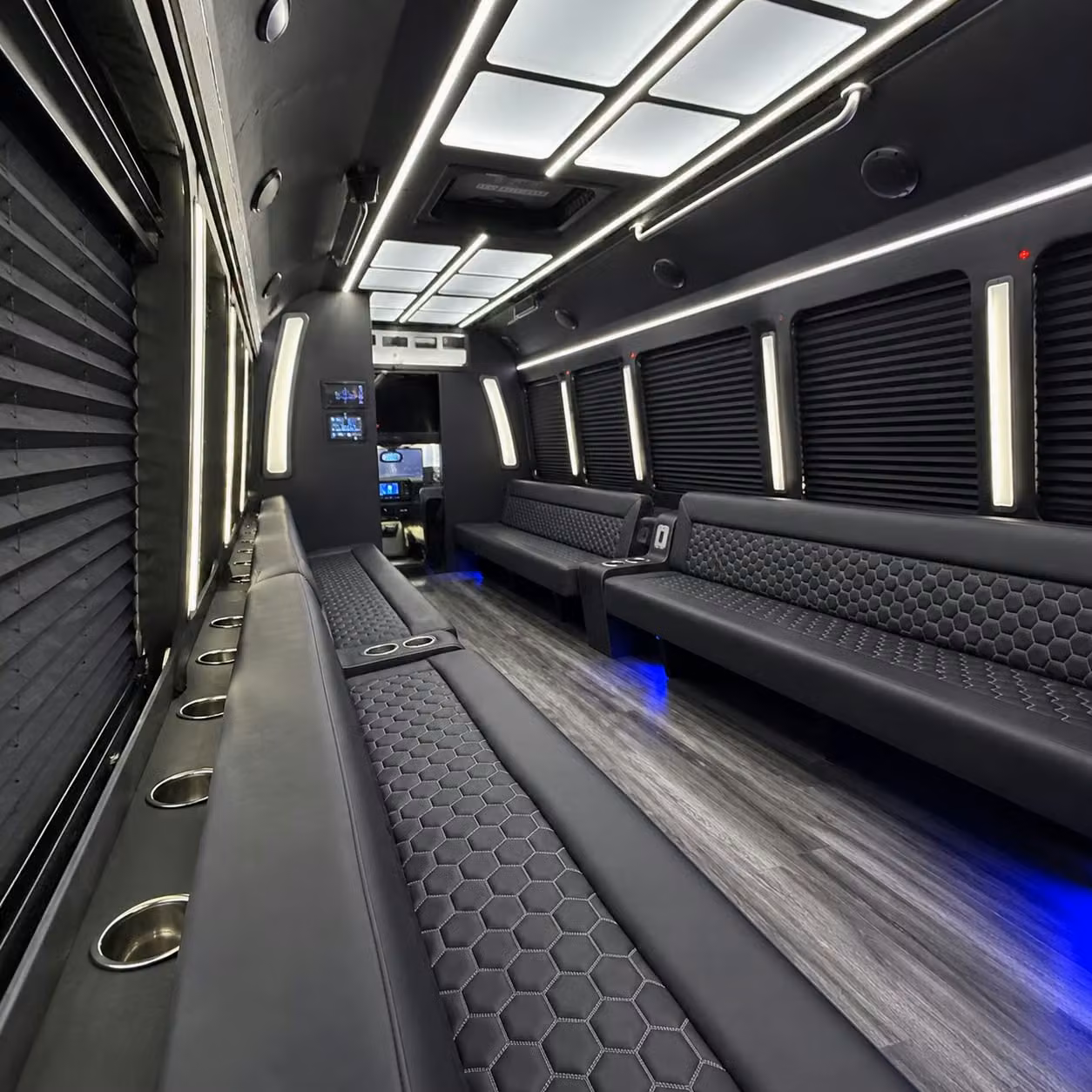 party bus interior