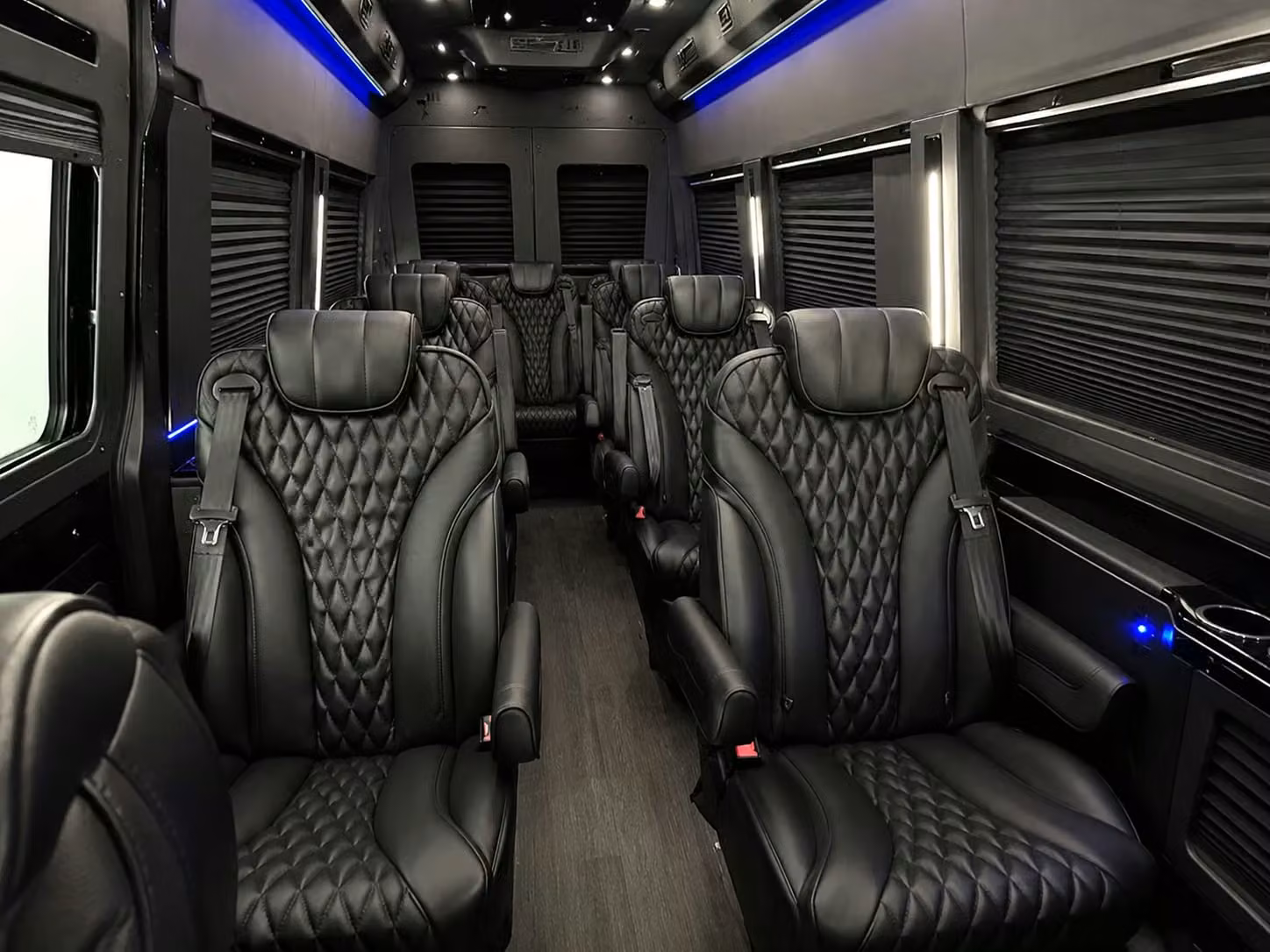 sprinter van with driver interior